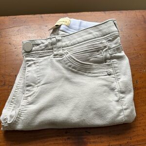 Democracy women’s casual pants, sz 6 “Ab” technology with stretch, fitted